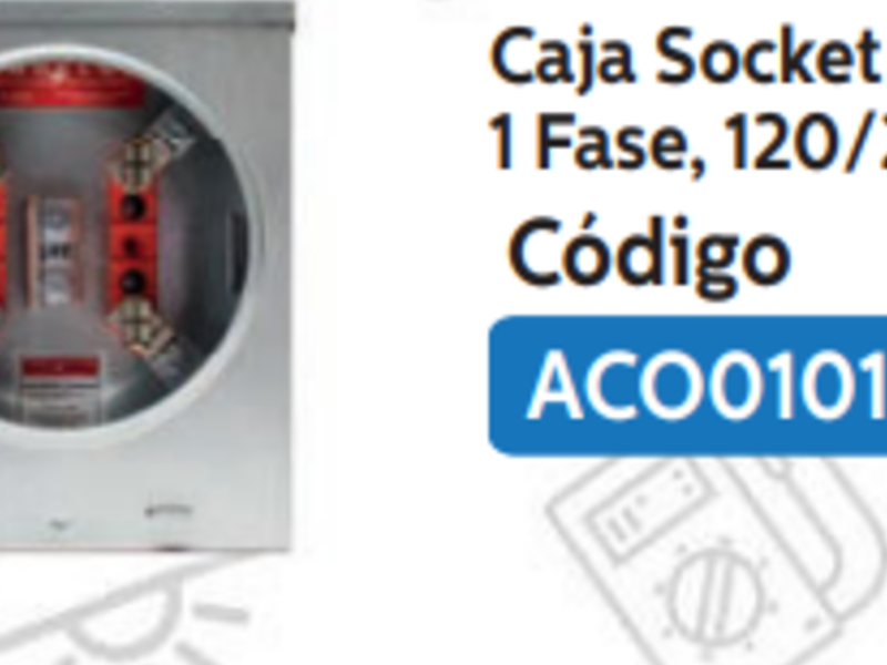 Caja Socket cuadrada Ciudad de Guatemala Antillon Construex