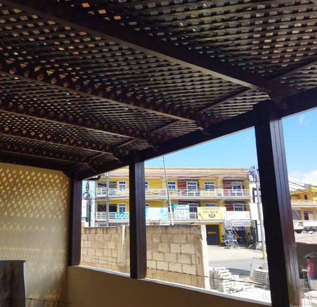 Pérgola de madera Guatemala Pérgolas los pinos Construex