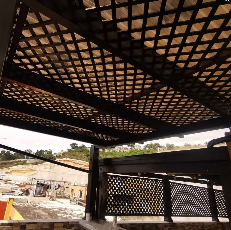 Pérgola SunKeen lam Guatemala Pérgolas de Guatemala Construex