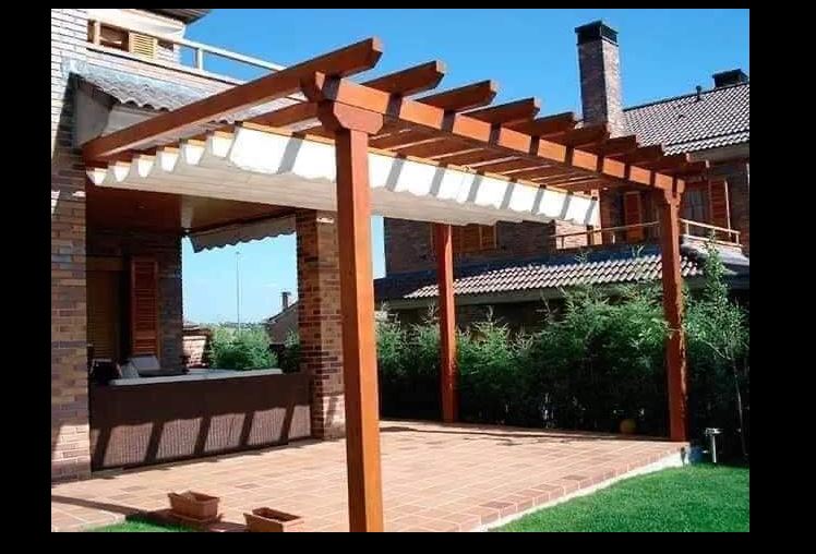 Pérgola madera Guatemala Contenedores y Construcciónes de Guatemala