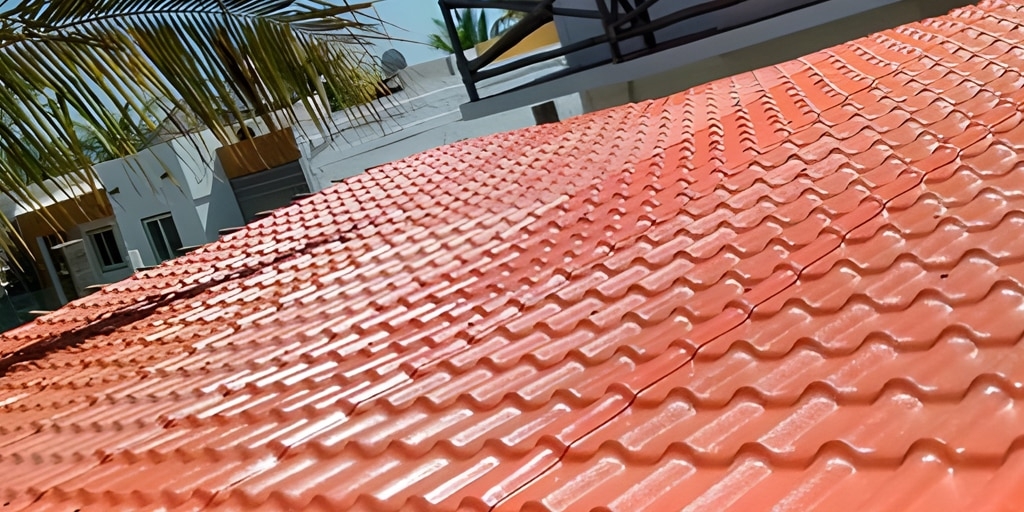 Techo de tejas de plástico Techos Bien Hechos Construex