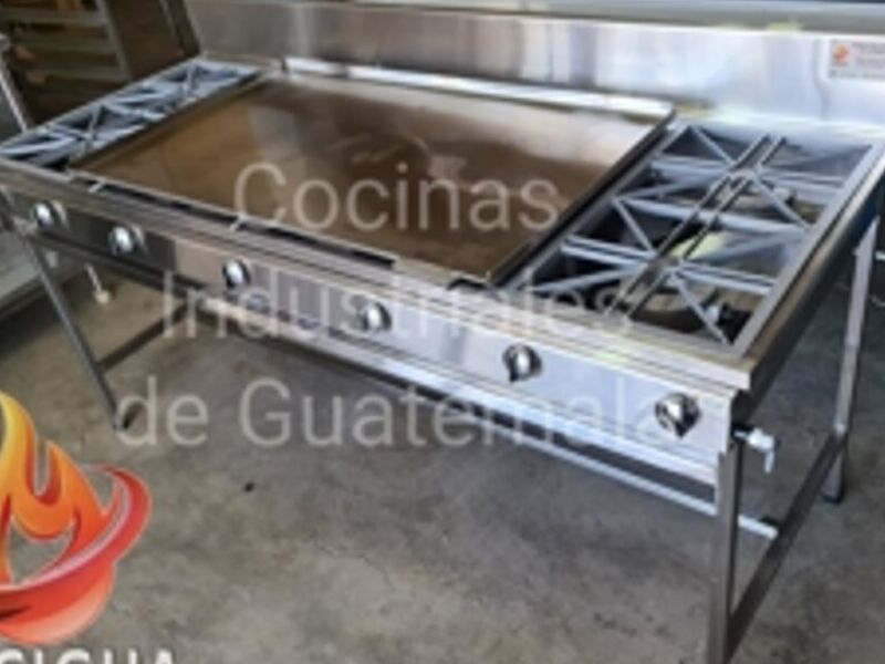 Planchas con o - Cocigua Cocinas Industriales de Guatemala